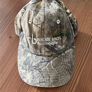 Ritchie Bros. Camouflage Baseball Cap